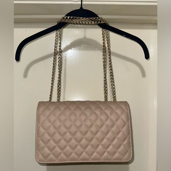 EUC | multi wear purse | cream with gold chain - Picture 2 of 14